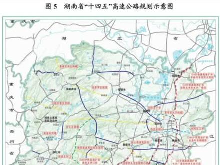 2023湖南省高速公路规划图